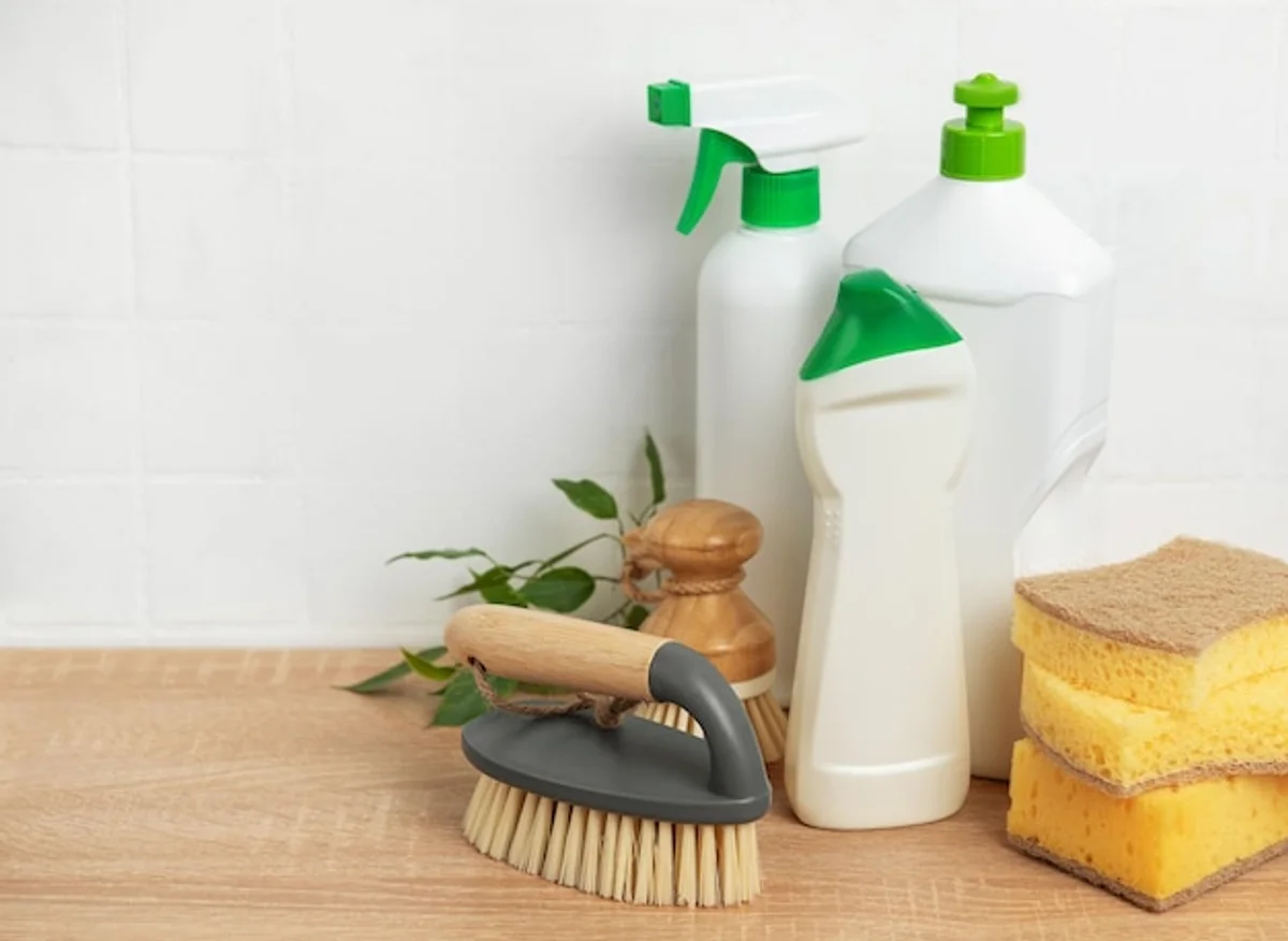 eco friendly cleaning kitchen supplies