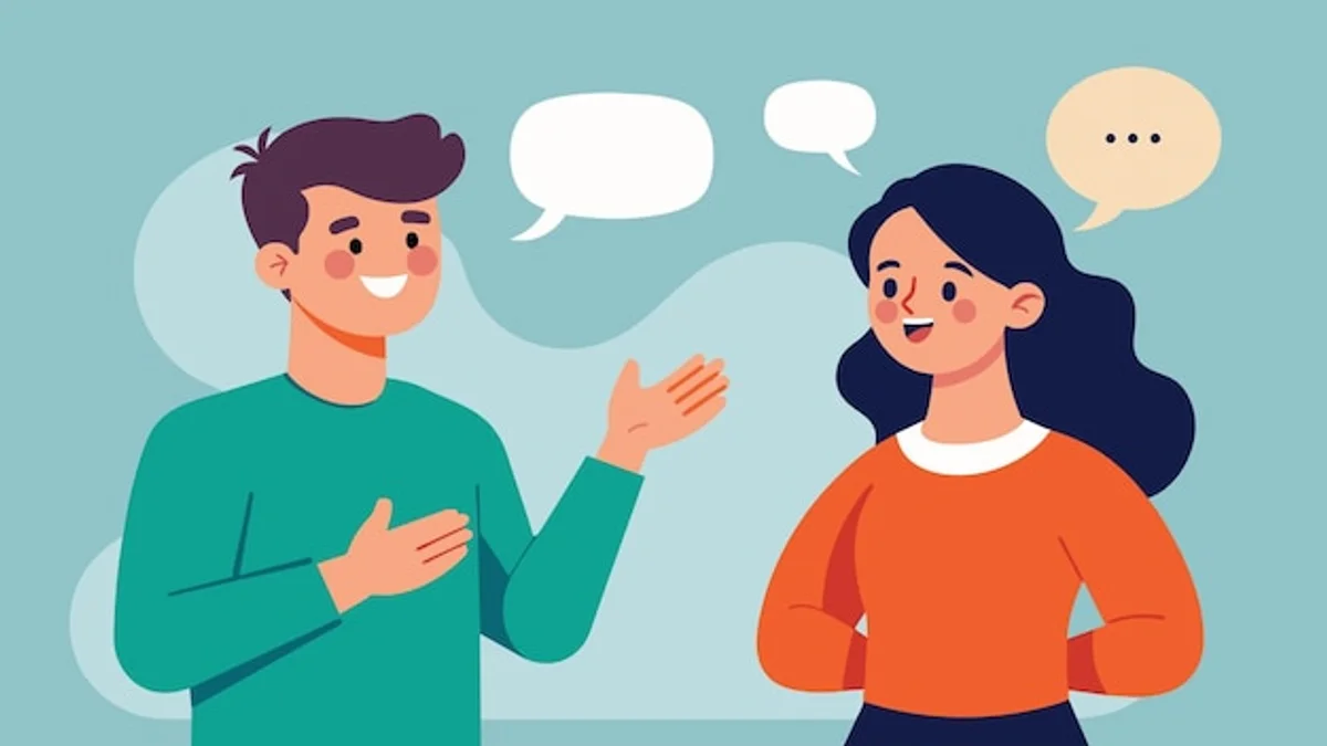 happy couple active listening communication