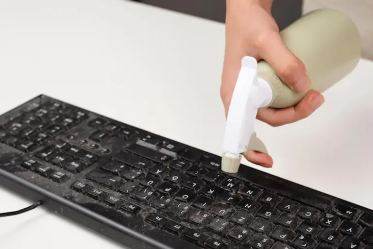 keyboard cleaning at home step by step