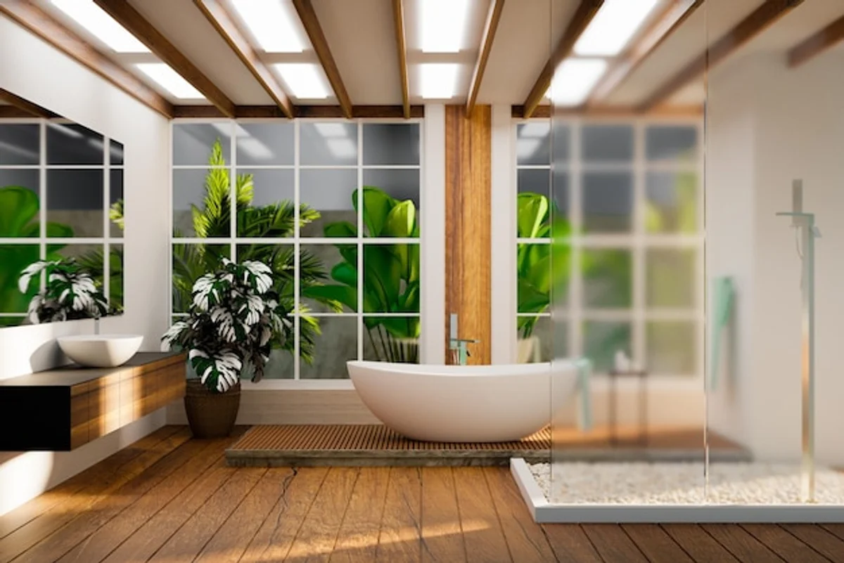 modern bathroom feng shui interior zen