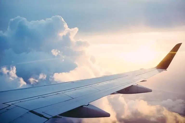 jetlag prevention asian travel airplane sunrise