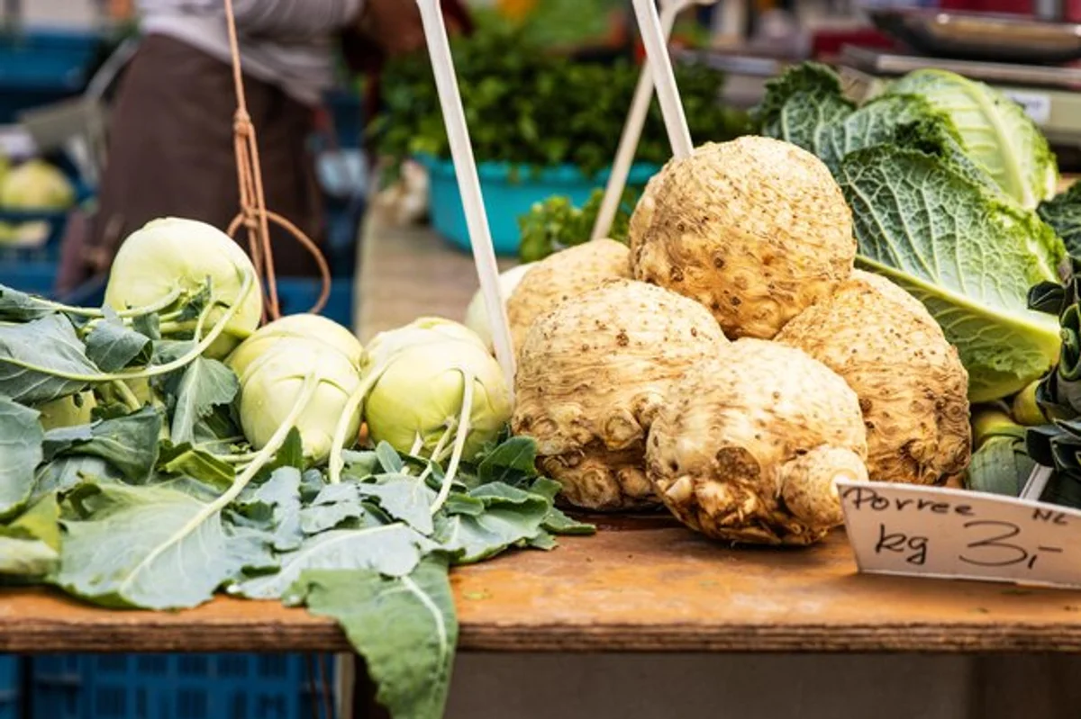 local sustainable food German market