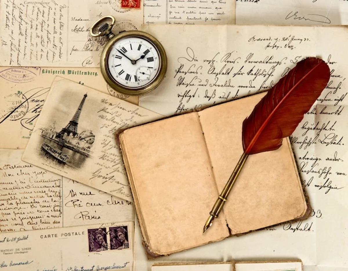 vintage travel guide repurposed journaling