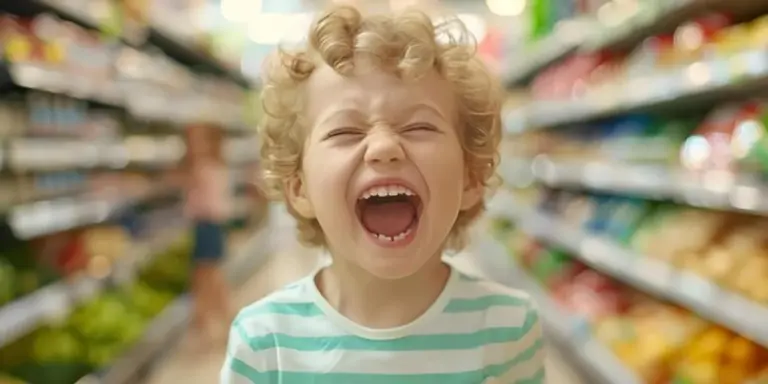 toddler tantrum supermarket parent coping strategies