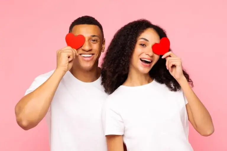 intimate couple small gesture happiness