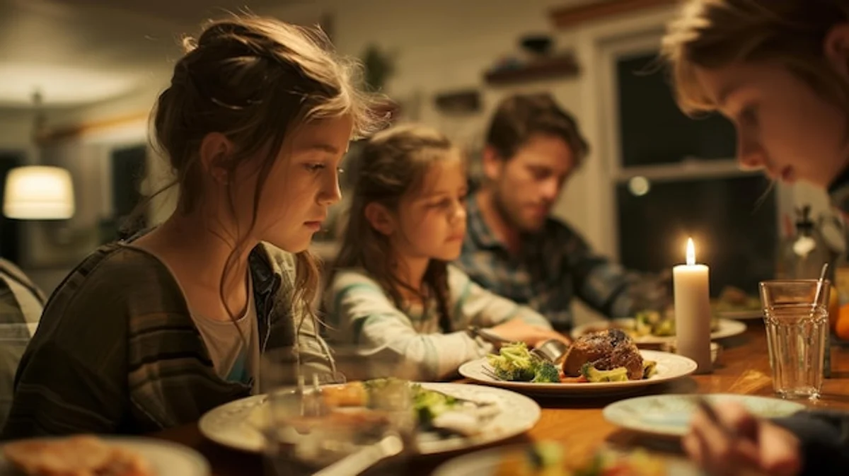 family dinner conflict real life