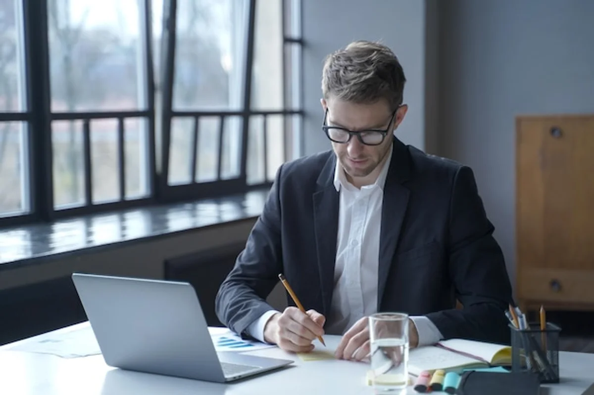 german business people networking modern office