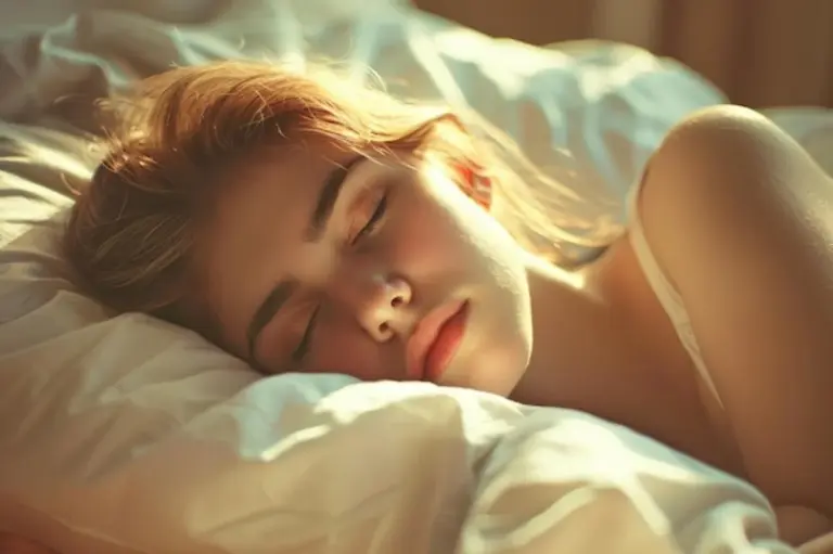 sleep glowing skin bedroom morning beauty