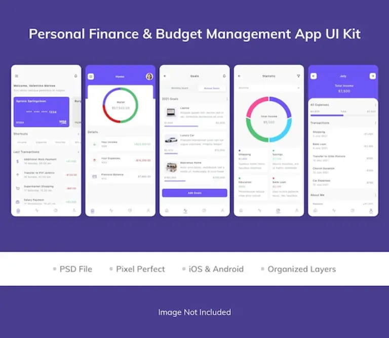 using a mobile app for personal finance budget planning