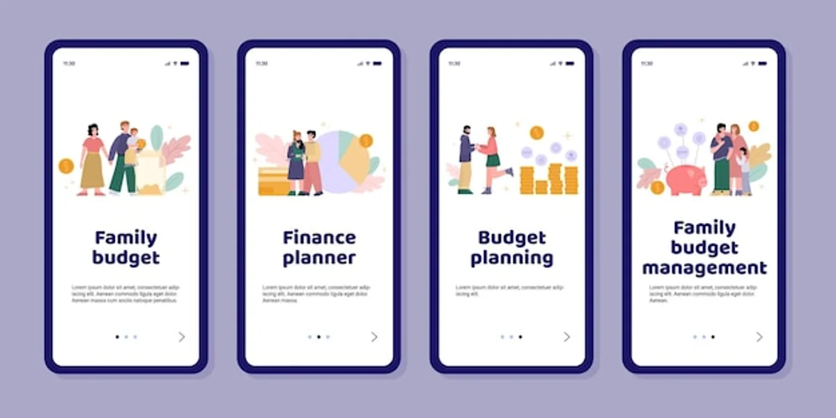 managing household budget with smartphone app