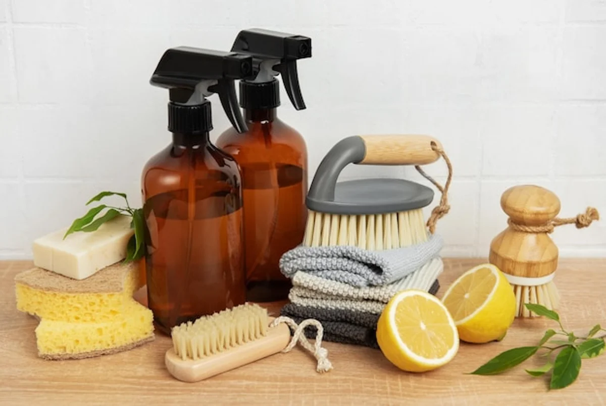 cleaning tiles bathroom vinegar and baking soda eco homemade cleaner