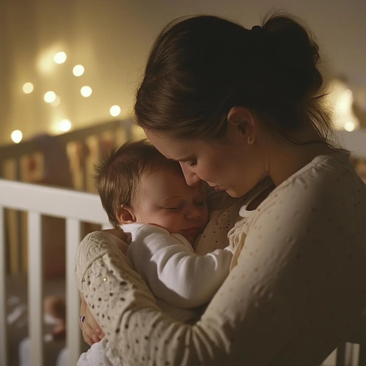 soothing crying baby parents nursery