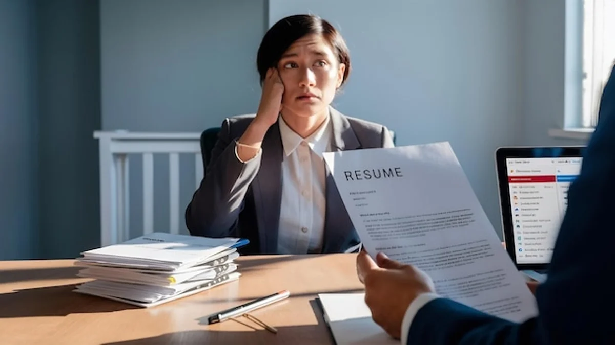 close up resume mistakes interview rejection