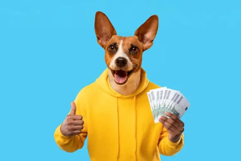 senior saving money Germany happy
