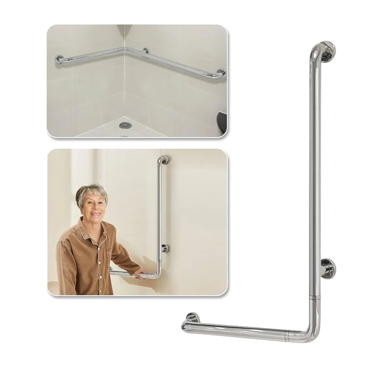 senior adapting bathroom safety grab bar germany