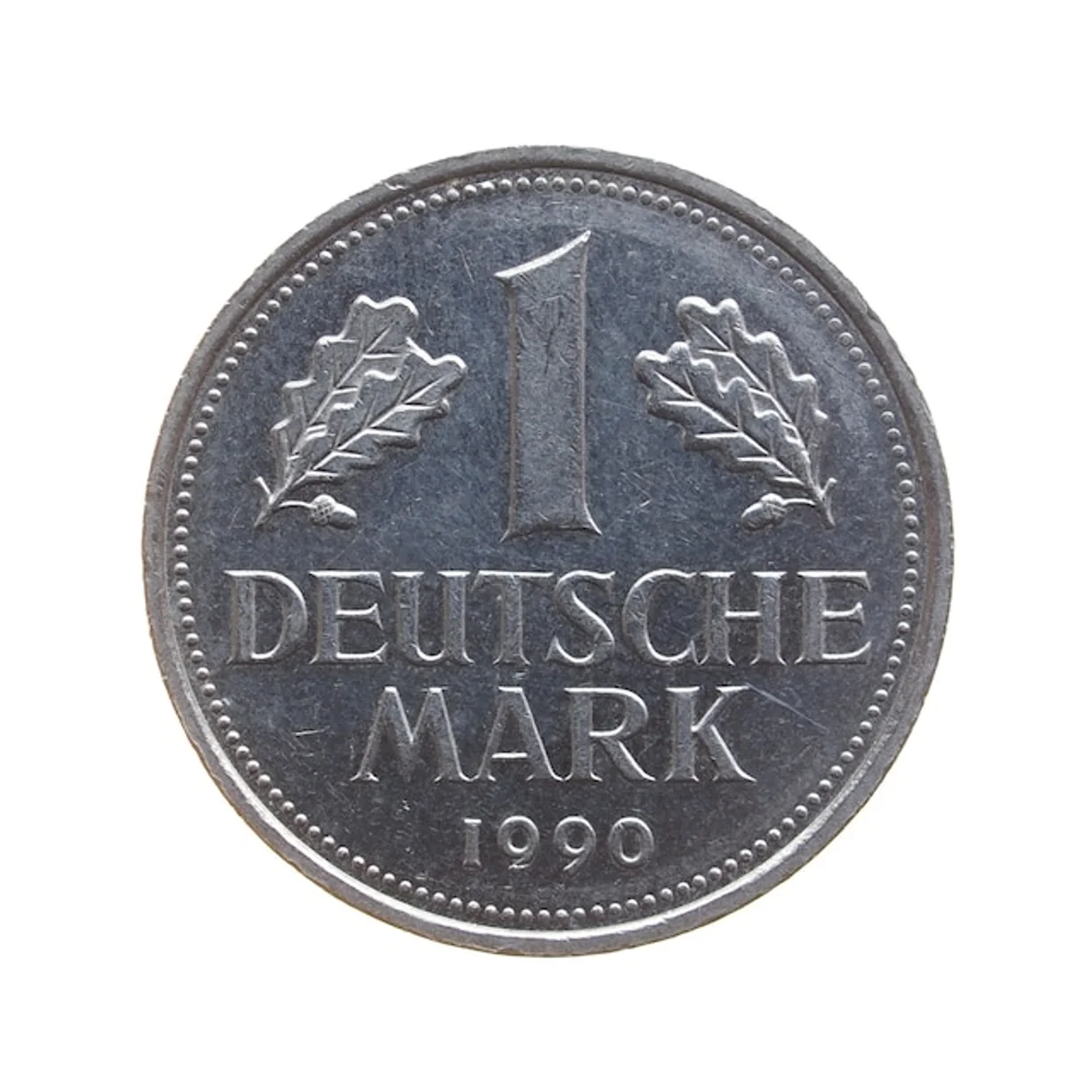 old rare German coins closeup macro