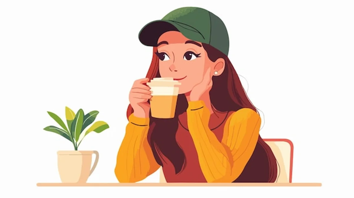 woman drinking water healthy lifestyle german office