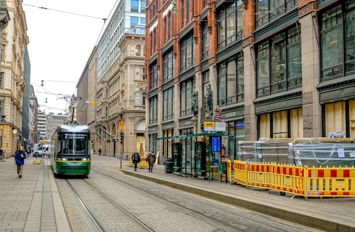 european city train travel scenic