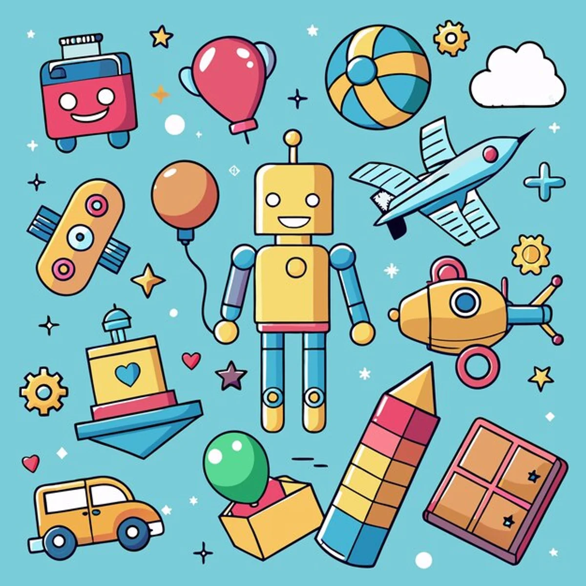 vintage toys creative play kids