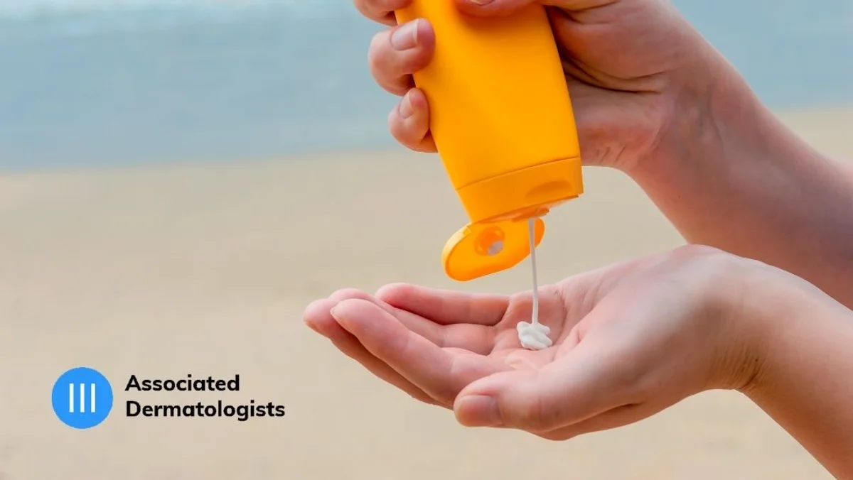 overapplication of sunscreen skin health dermatology