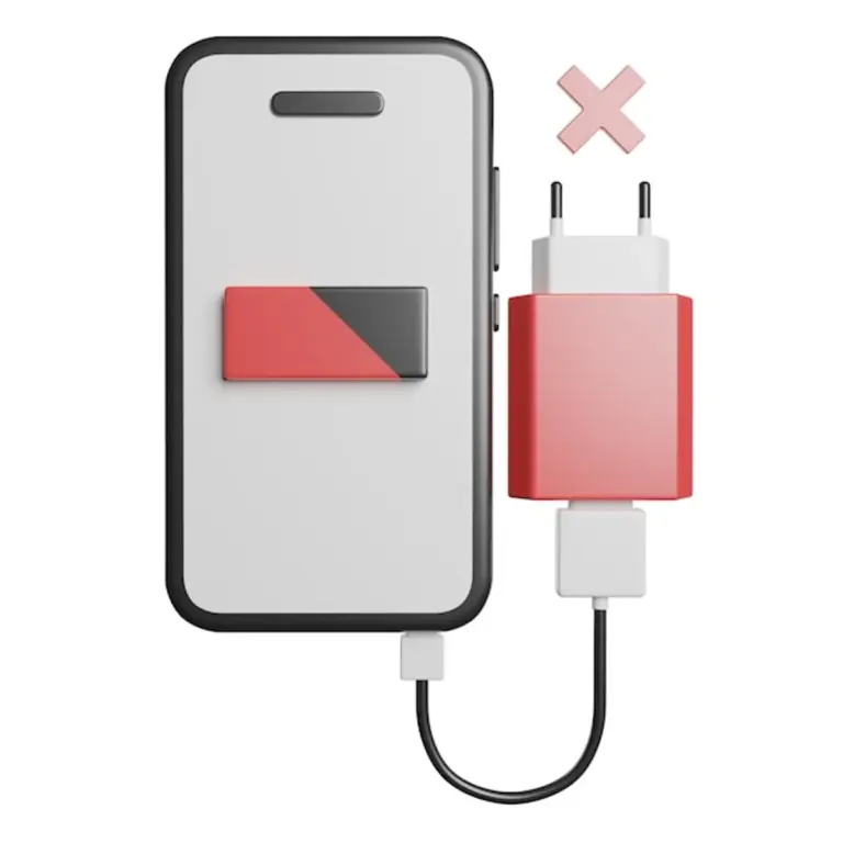 damaged smartphone battery charging mistake