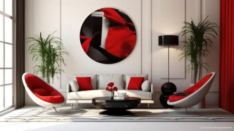 feng shui living room modern harmonious decor