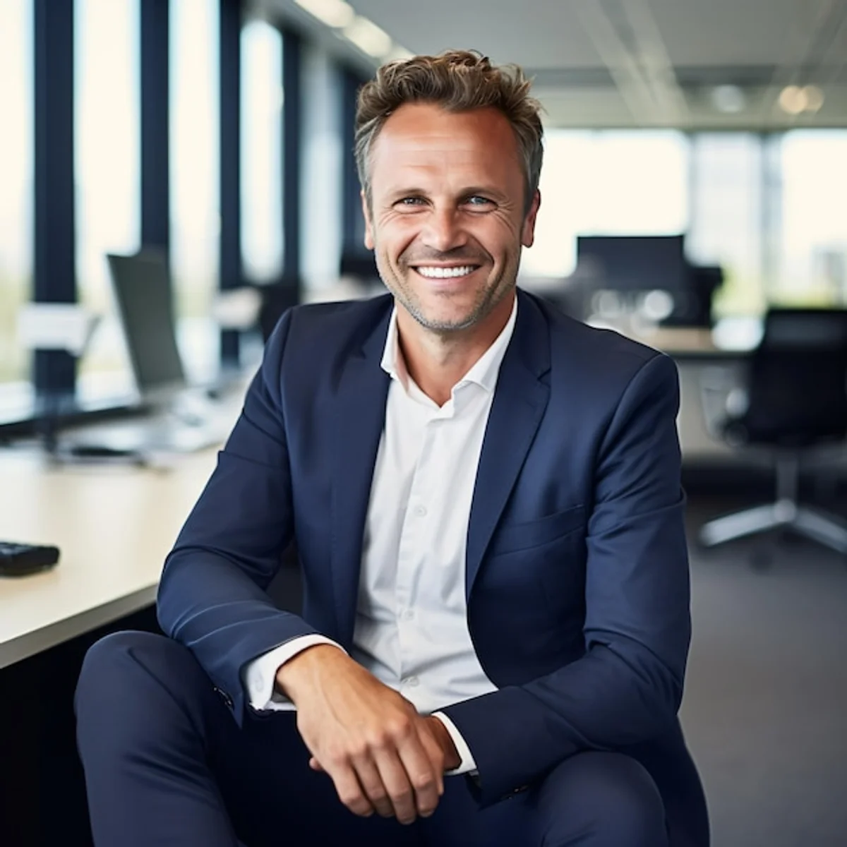 career change over 40 confident professional Germany