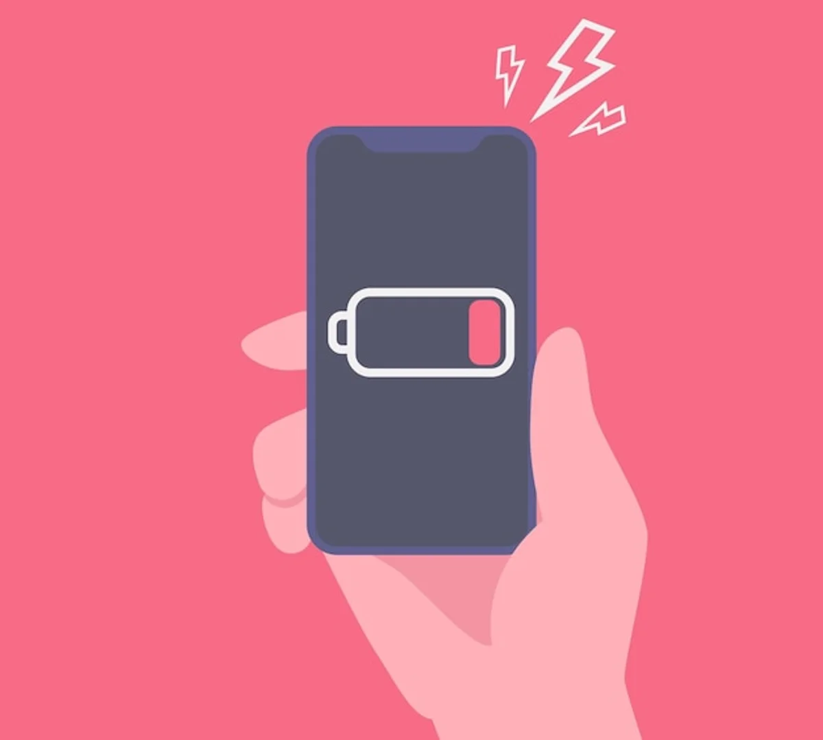 battery saving smartphone screen