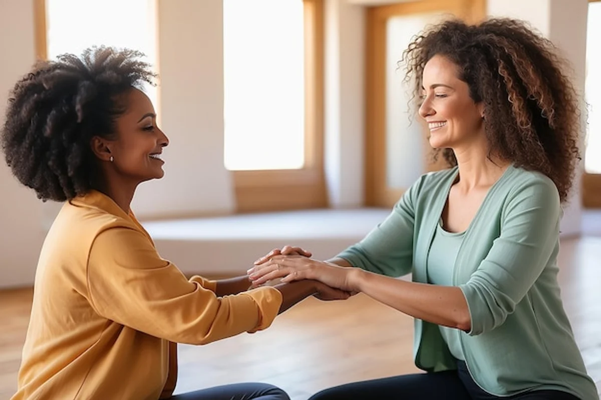 diverse people practicing empathy everyday life