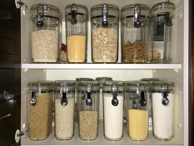 creative glass jar organizer home
