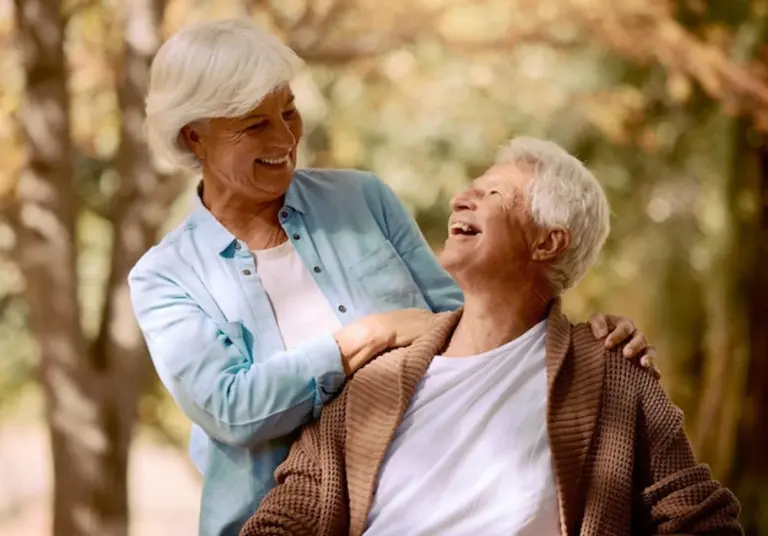 senior couple planning retirement Germany