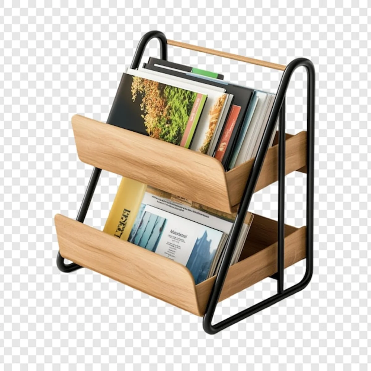 magazine paper craft wall organizer home office