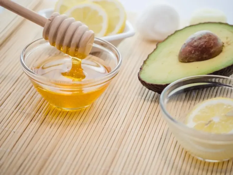 honey natural beauty skincare closeup
