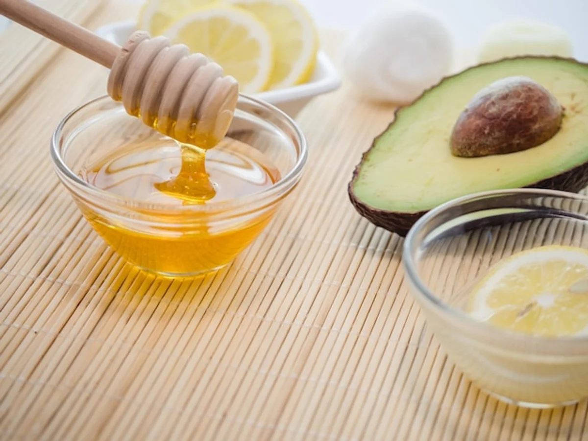 honey natural beauty skincare closeup