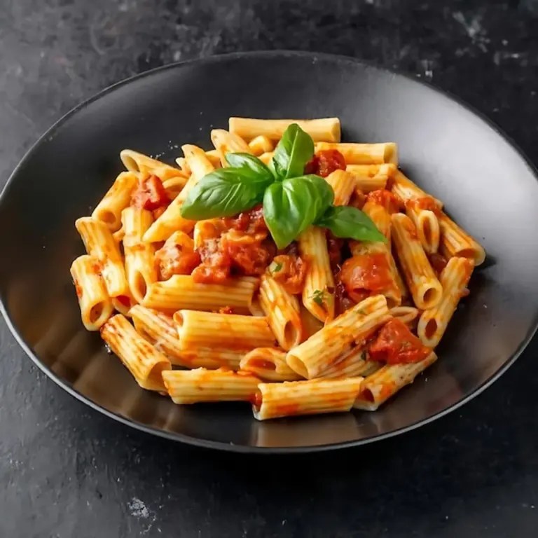 close up perfect al dente pasta Italian restaurant style