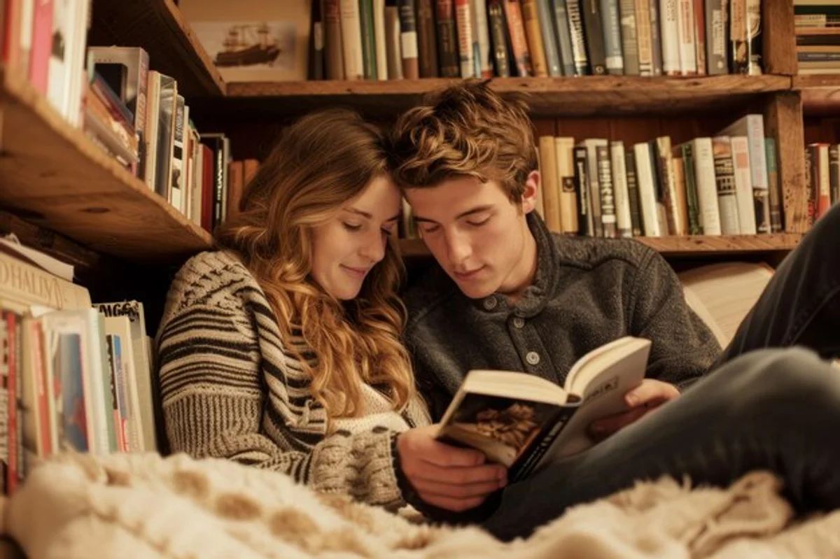 couple talking offline cafe germany