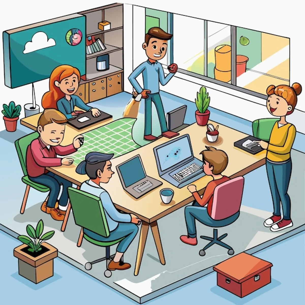 modern teamwork soft skills office Deutschland