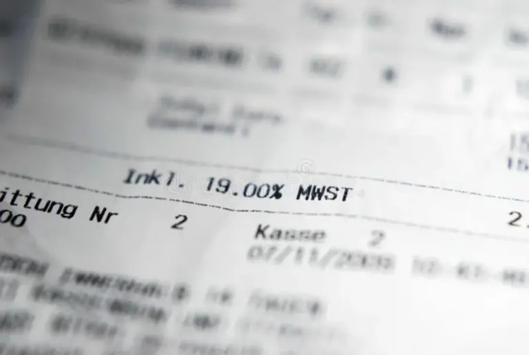 stack of german receipts hidden discounts