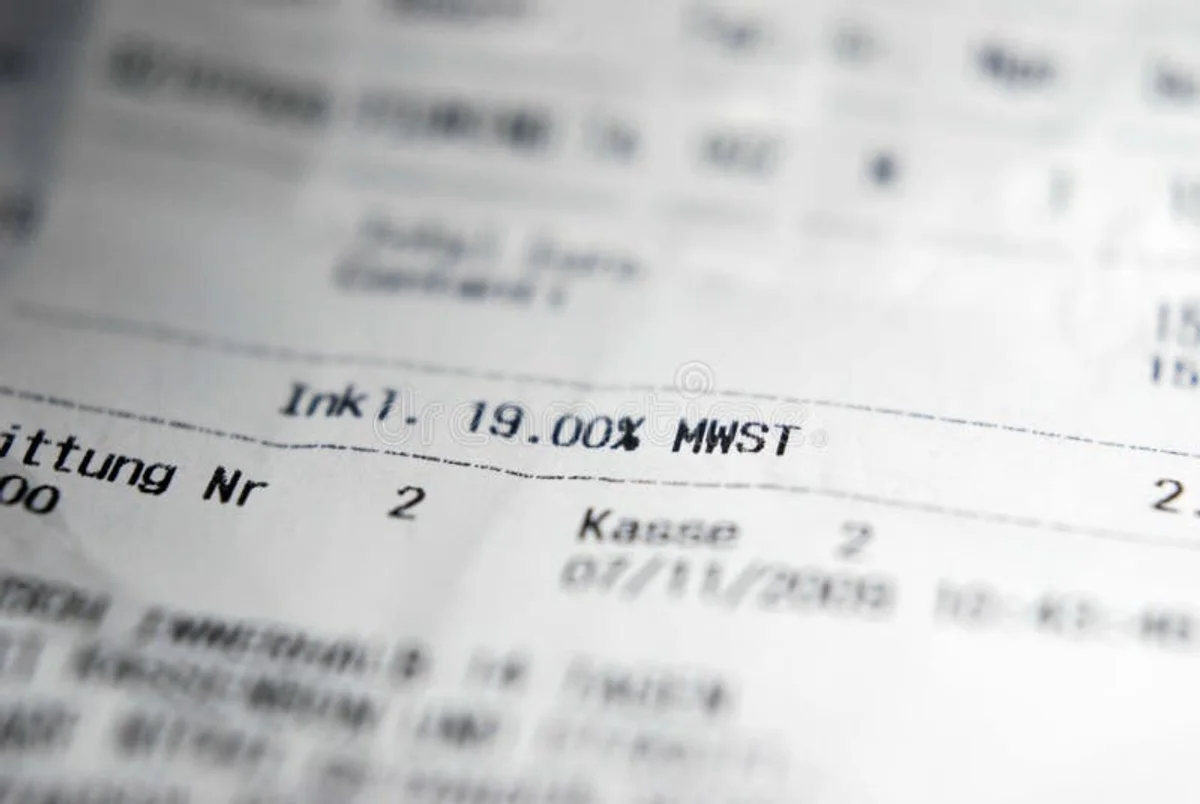 stack of german receipts hidden discounts