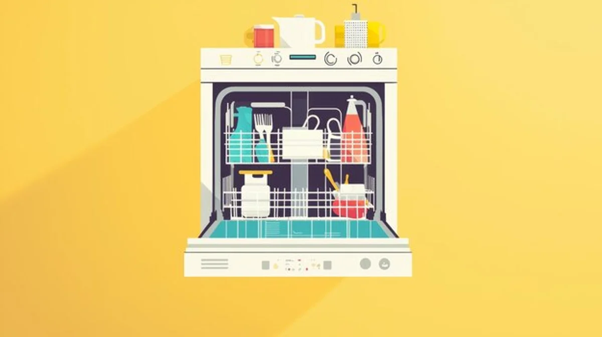 eco friendly dishwasher usage water comparison infographic