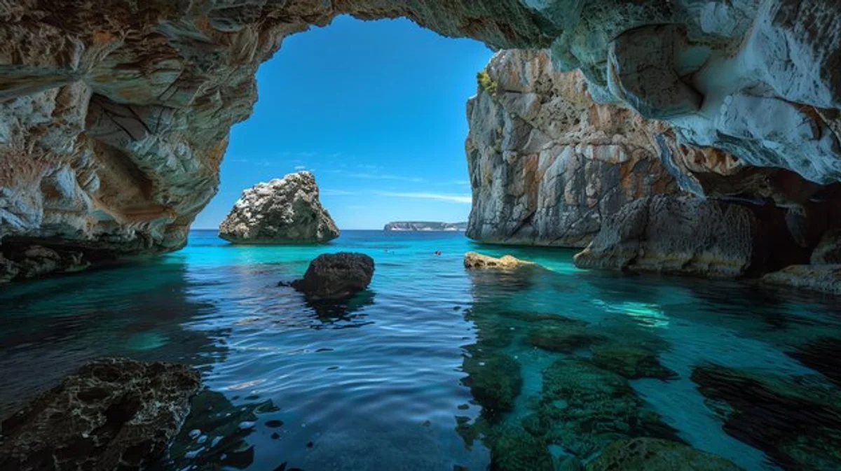 sicily hidden beach crystal clear water