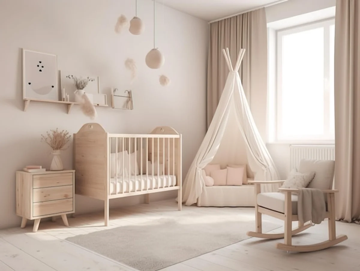 minimalist kid room Germany