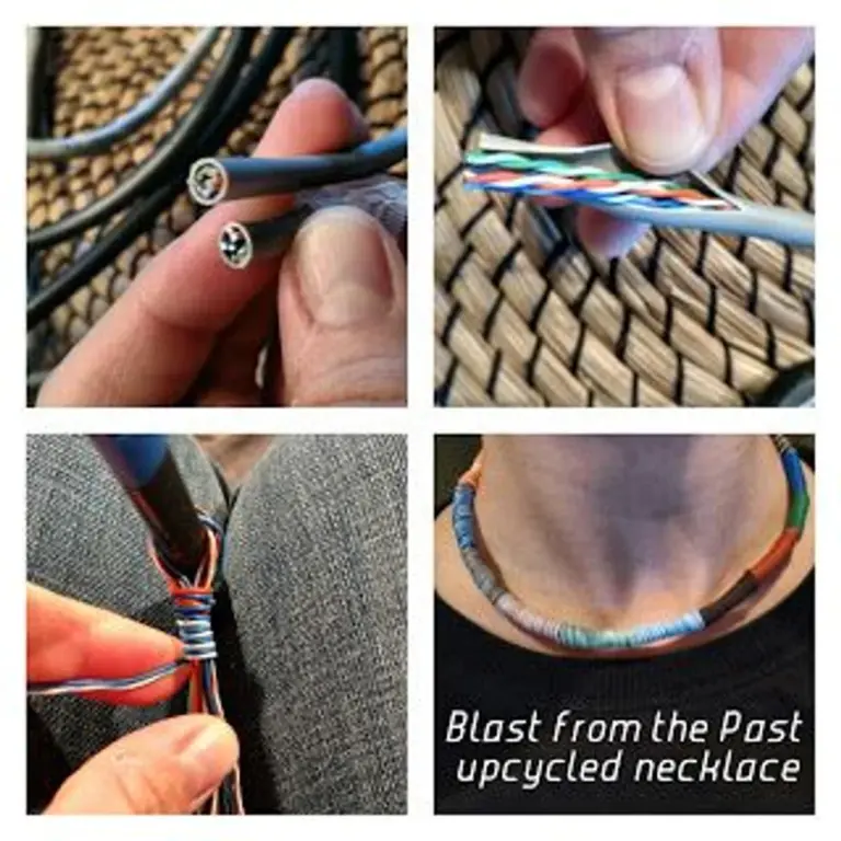creative upcycling old cables DIY ideas Germany