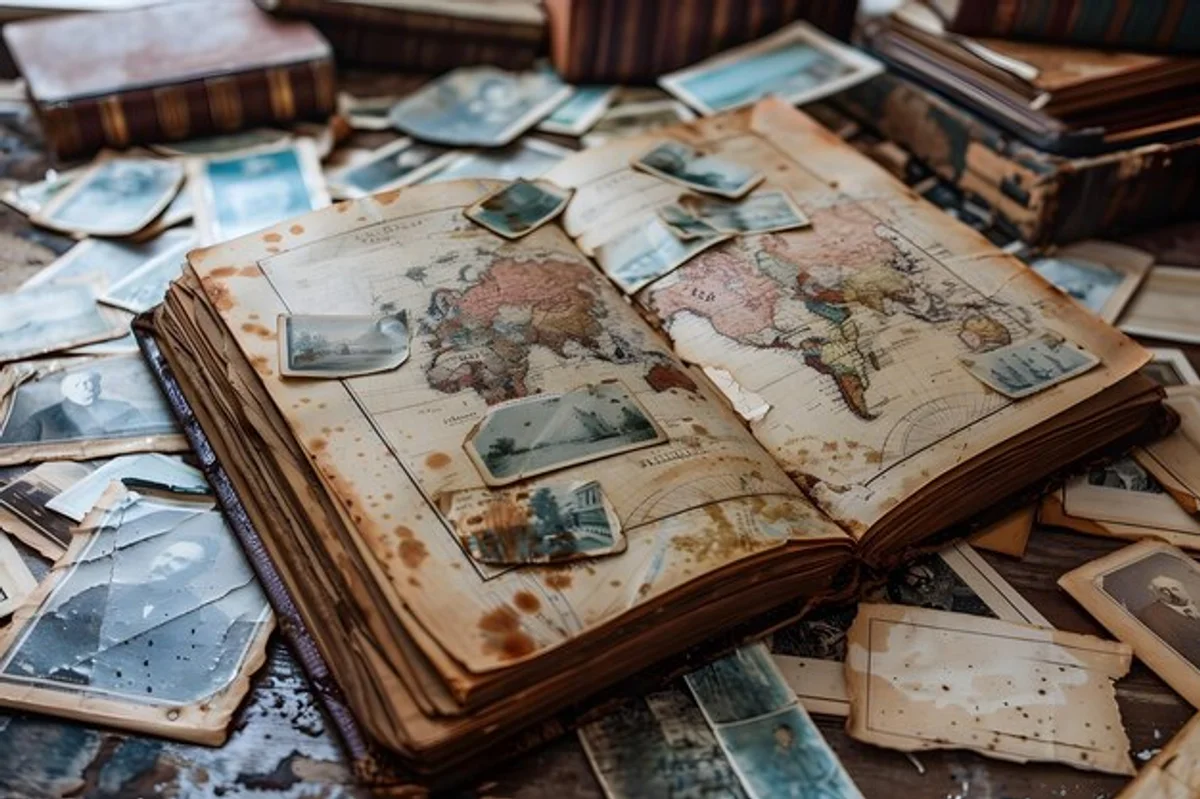 vintage travel guide nostalgia