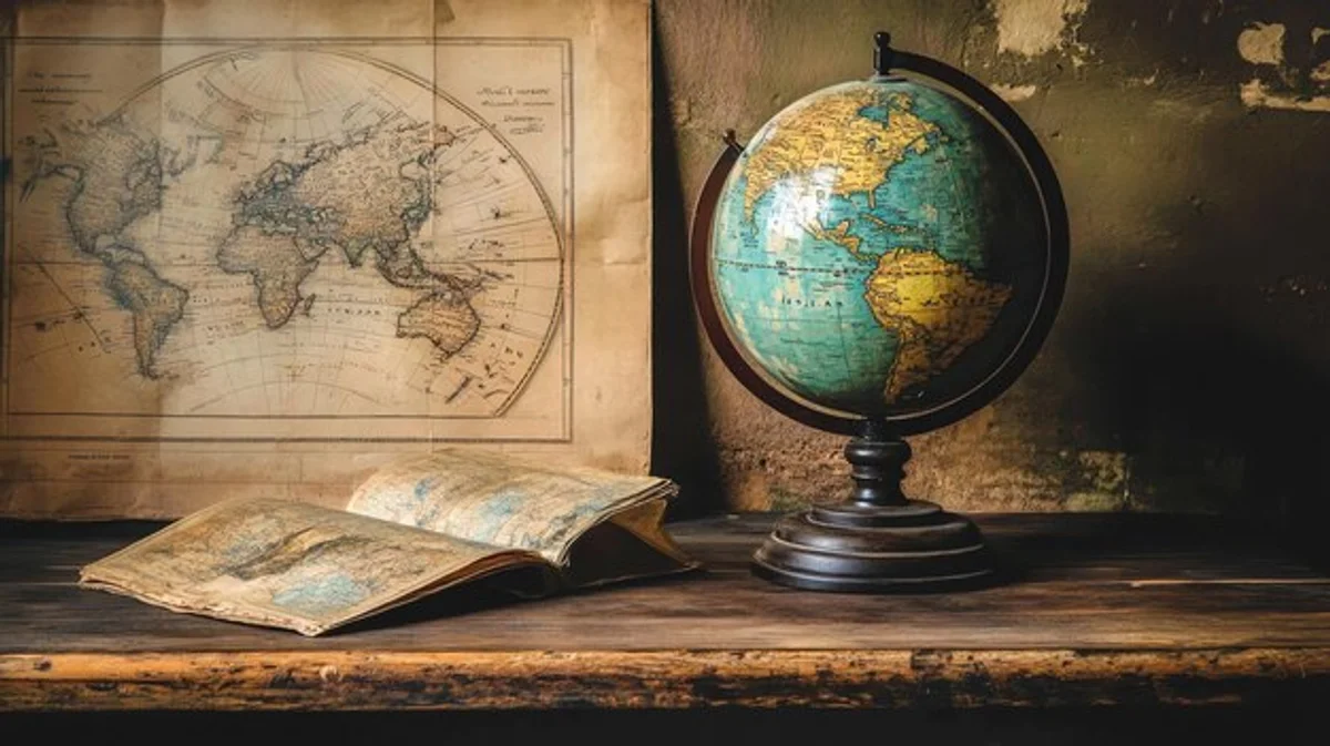 old travel guides used for research