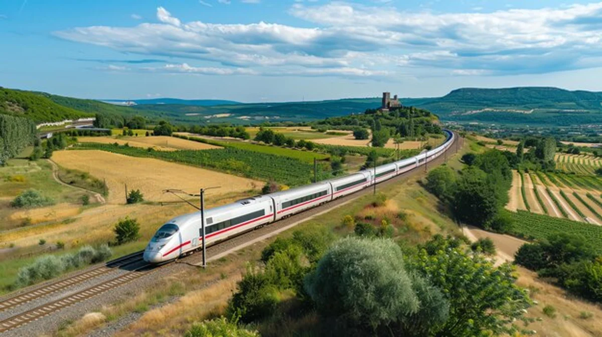 deutsche bahn sustainable travel adventure germany landscape