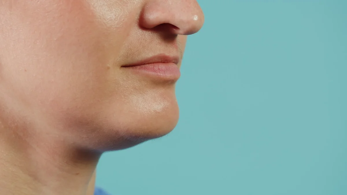 german woman dry skin winter skincare routine