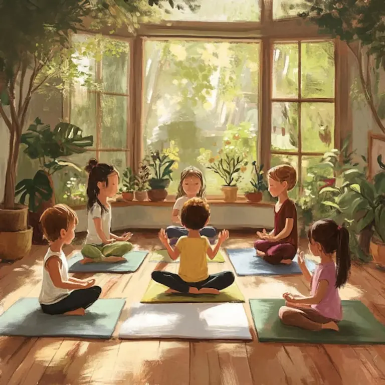 children meditation mindfulness daily routine