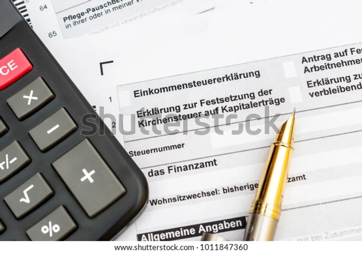 german tax return mistakes desk calculator