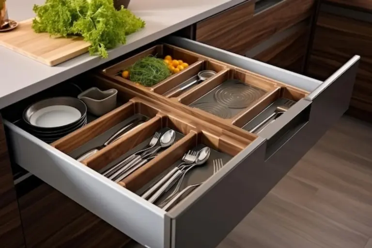 minimalist kitchen organization Germany